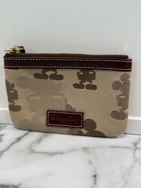 Disney Parks X Dooney & Bourke Mickey Mouse tonal Wristlet
